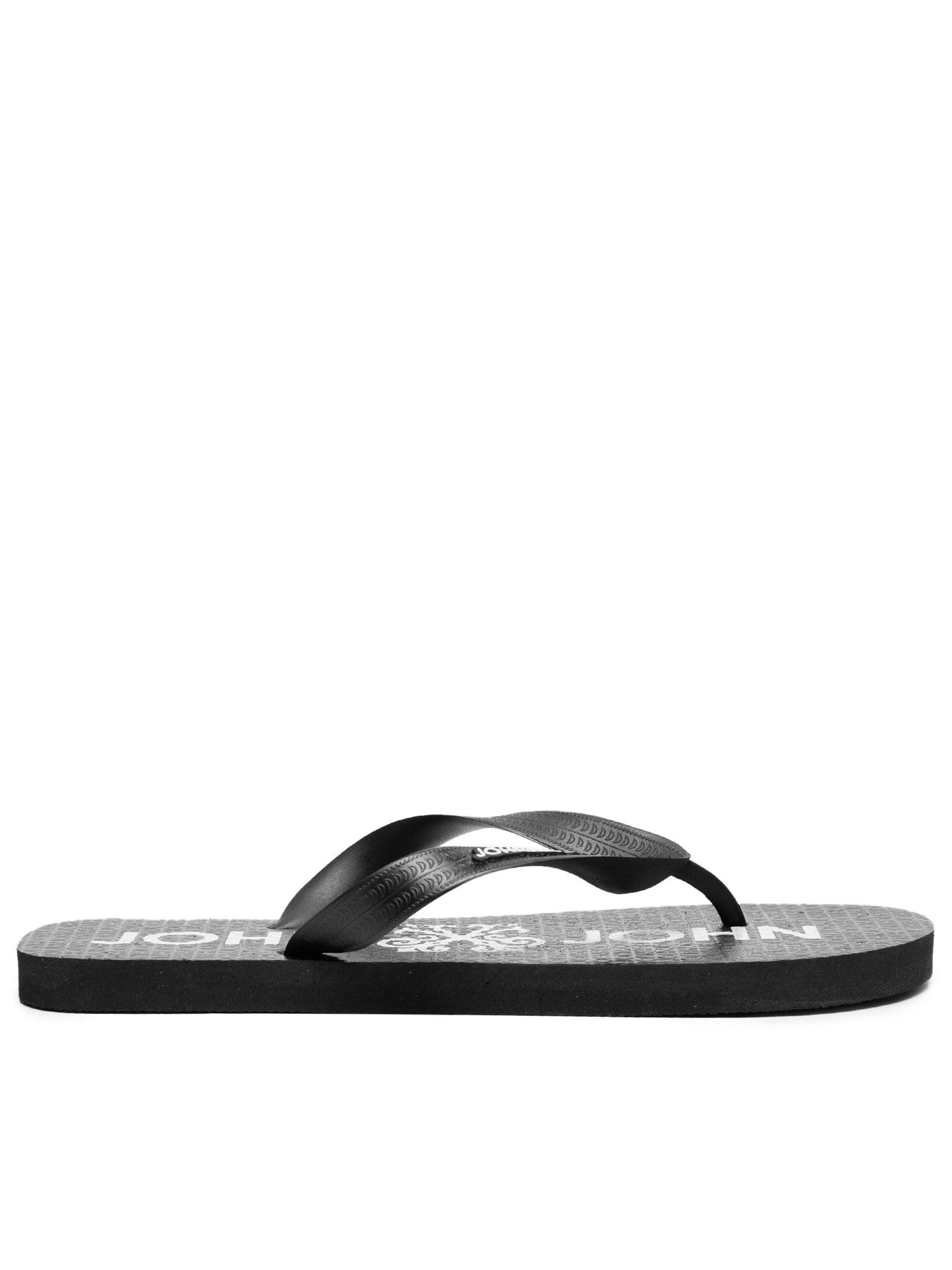 Chinelo Masculino Estampado Logo Jungle - Preto