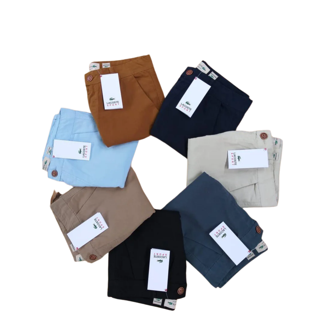Kit 7 Bermudas Lacoste – Cores Variadas