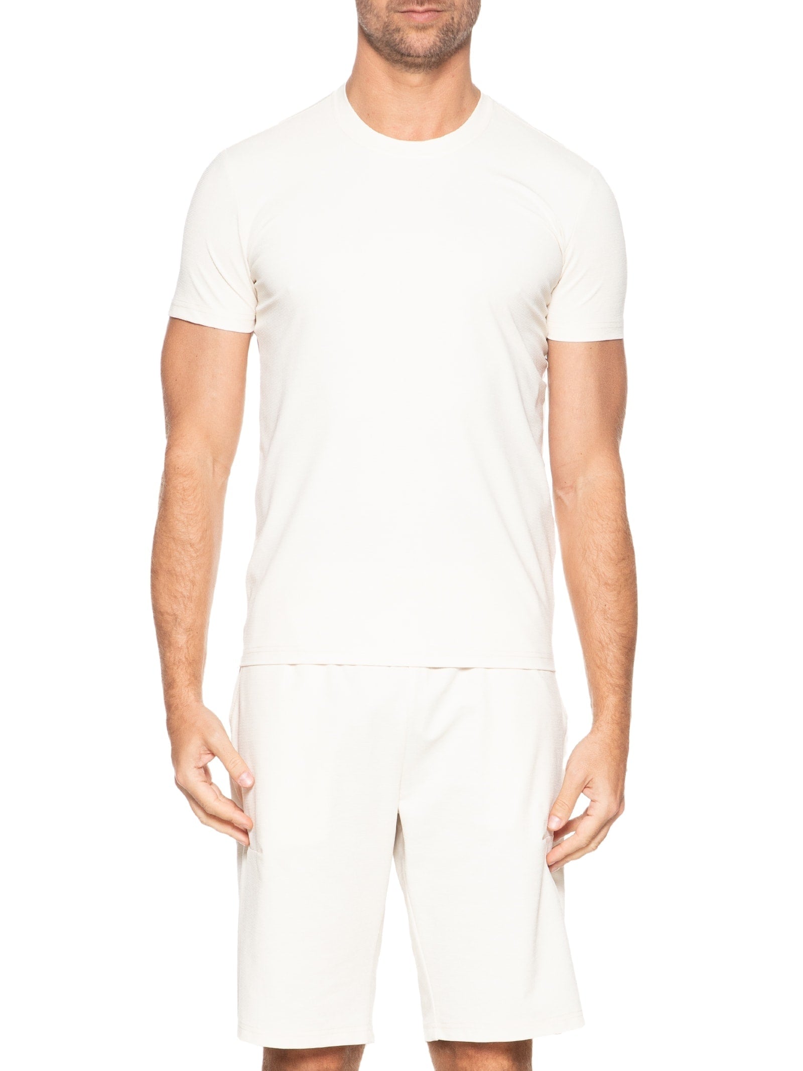 Conjunto Masculino Básico Camiseta E Bermuda - Preto - Imagem 3