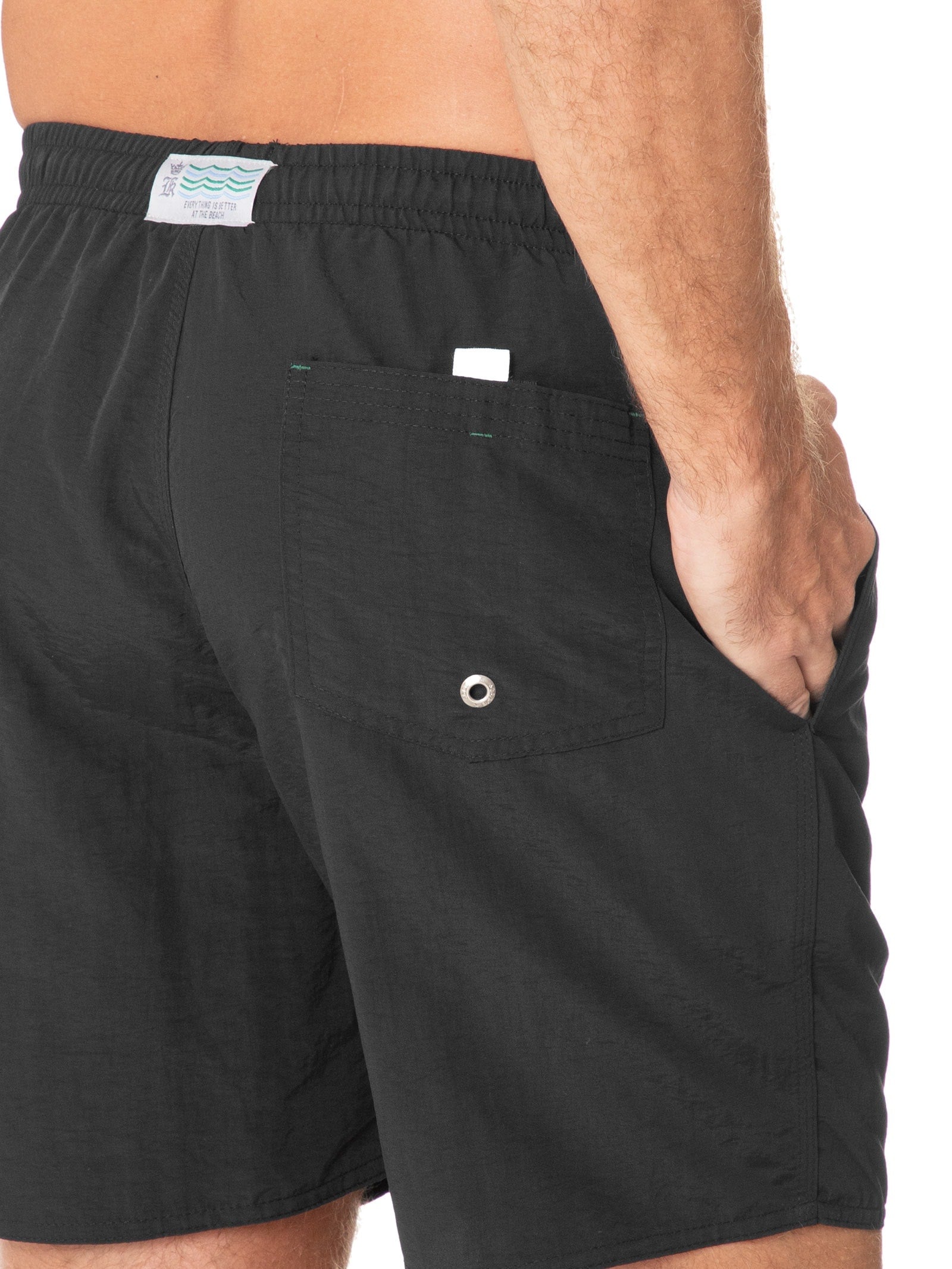 Short Masculino Praia Básico Opaco - Cinza - Imagem 5