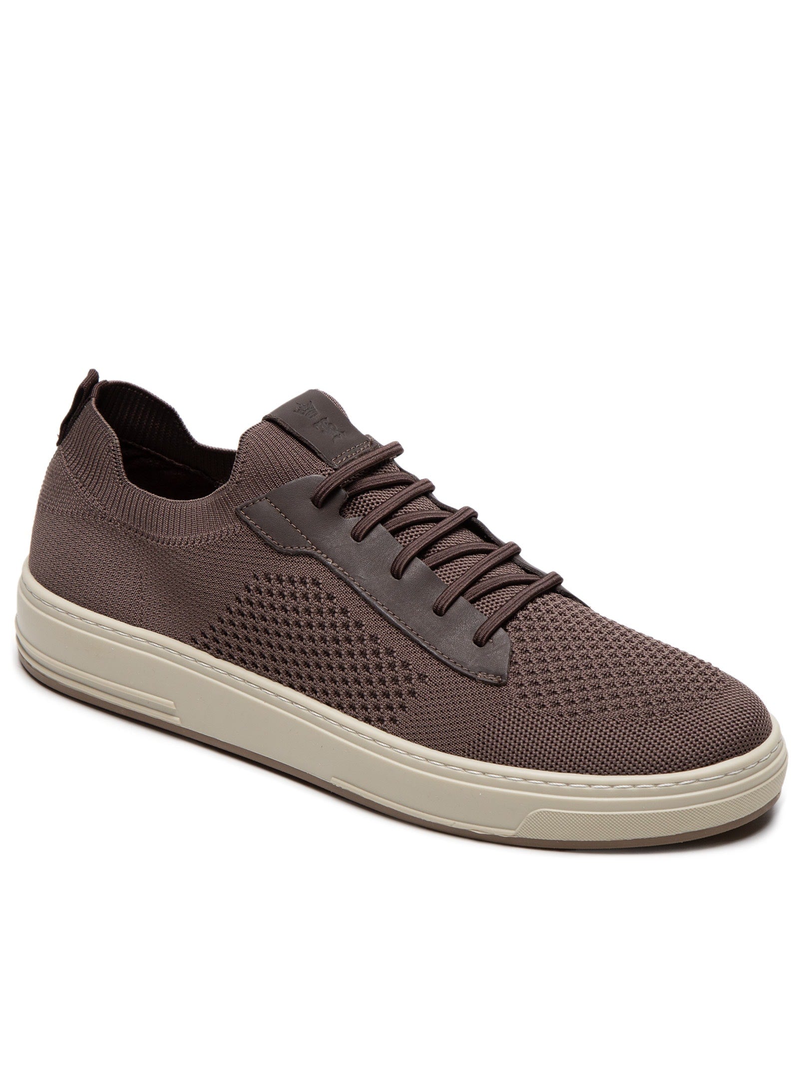 Tênis Masculino Casual Knit - Marrom