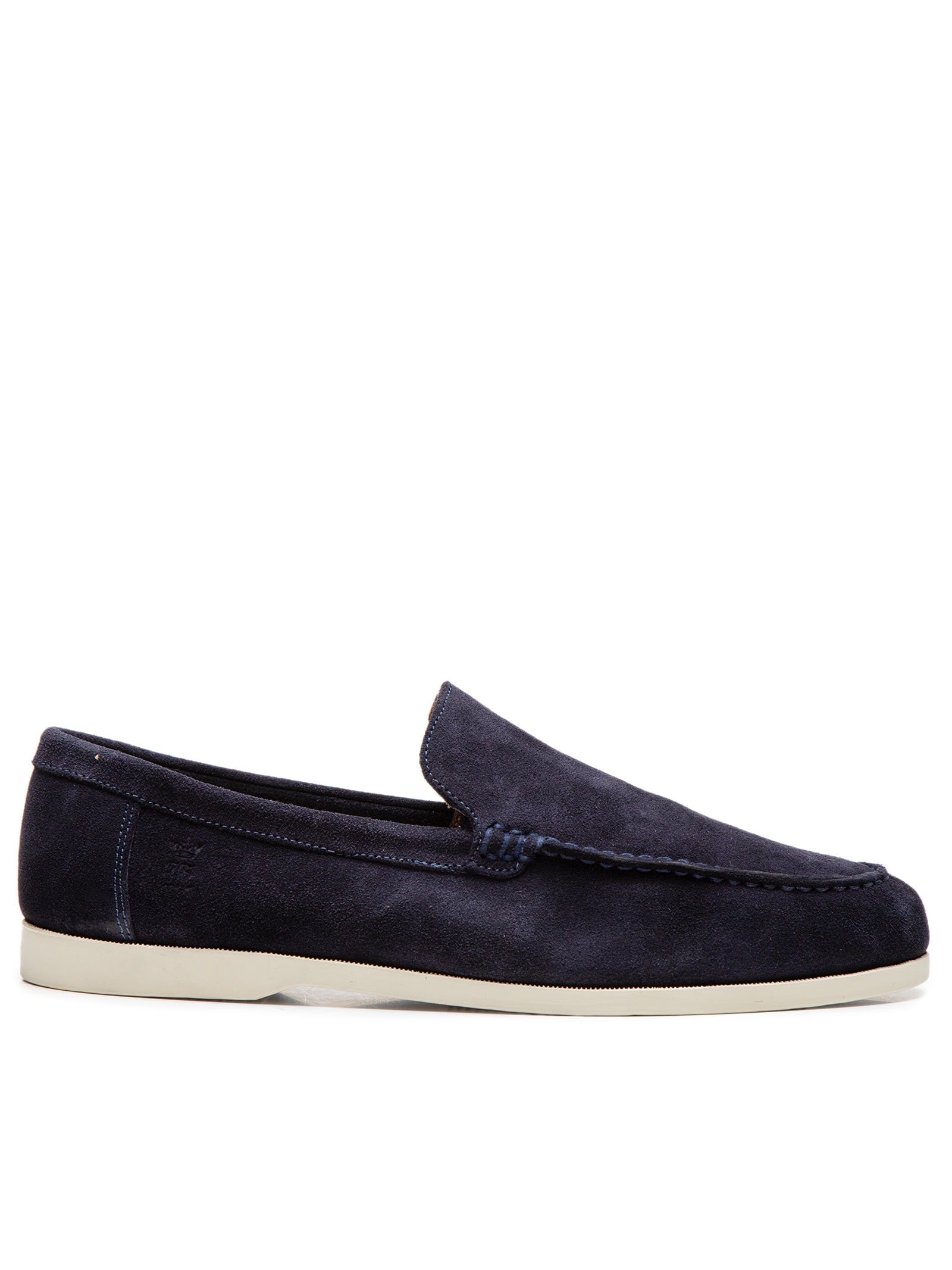 Mocassim Masculino Old Money Camurça - Azul