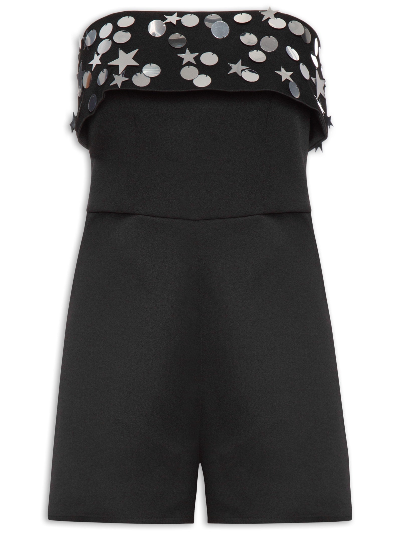 Colete Feminino Alfaiataria Curto - Preto