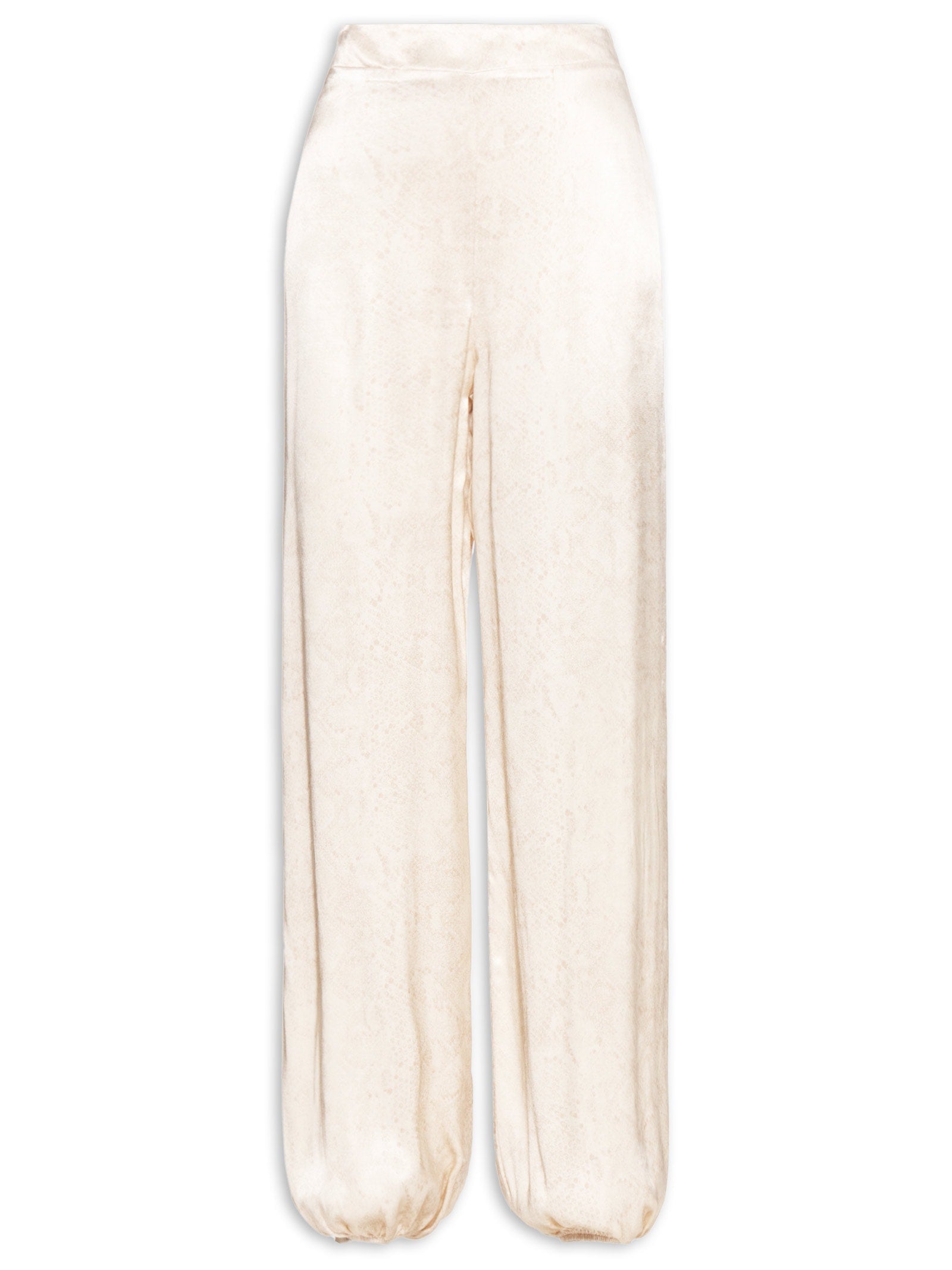 Calça Feminina Boot Cut Cintura Alta - Bege