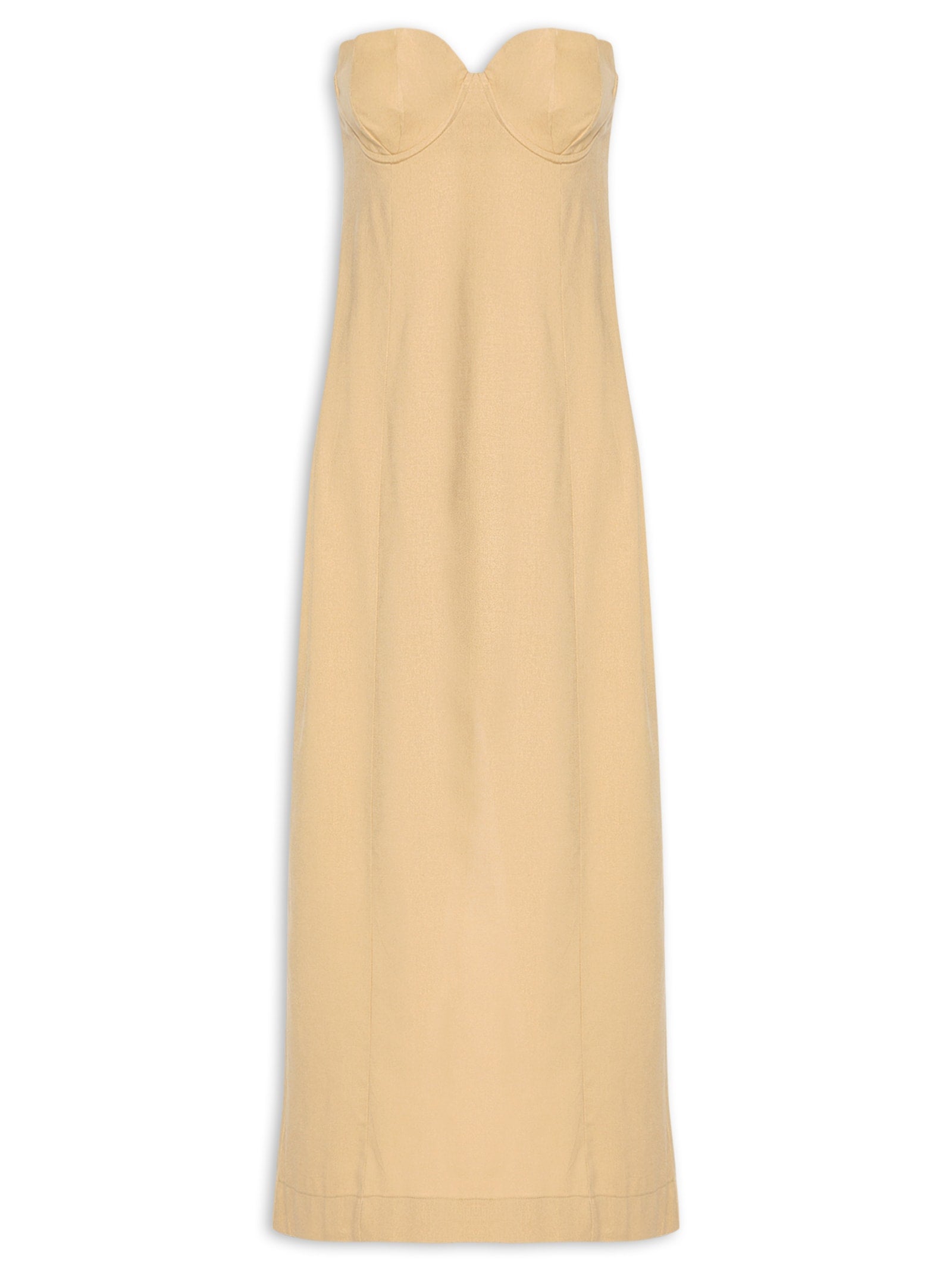 Vestido Longo - Bege
